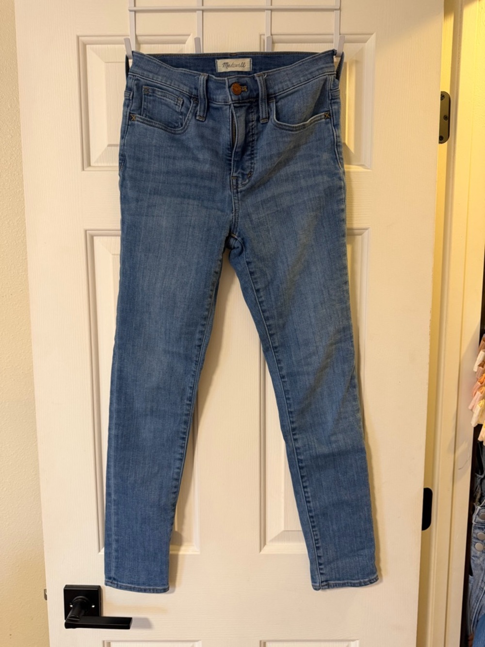 Madewell High Rise Women's Blue Skinny Jeans